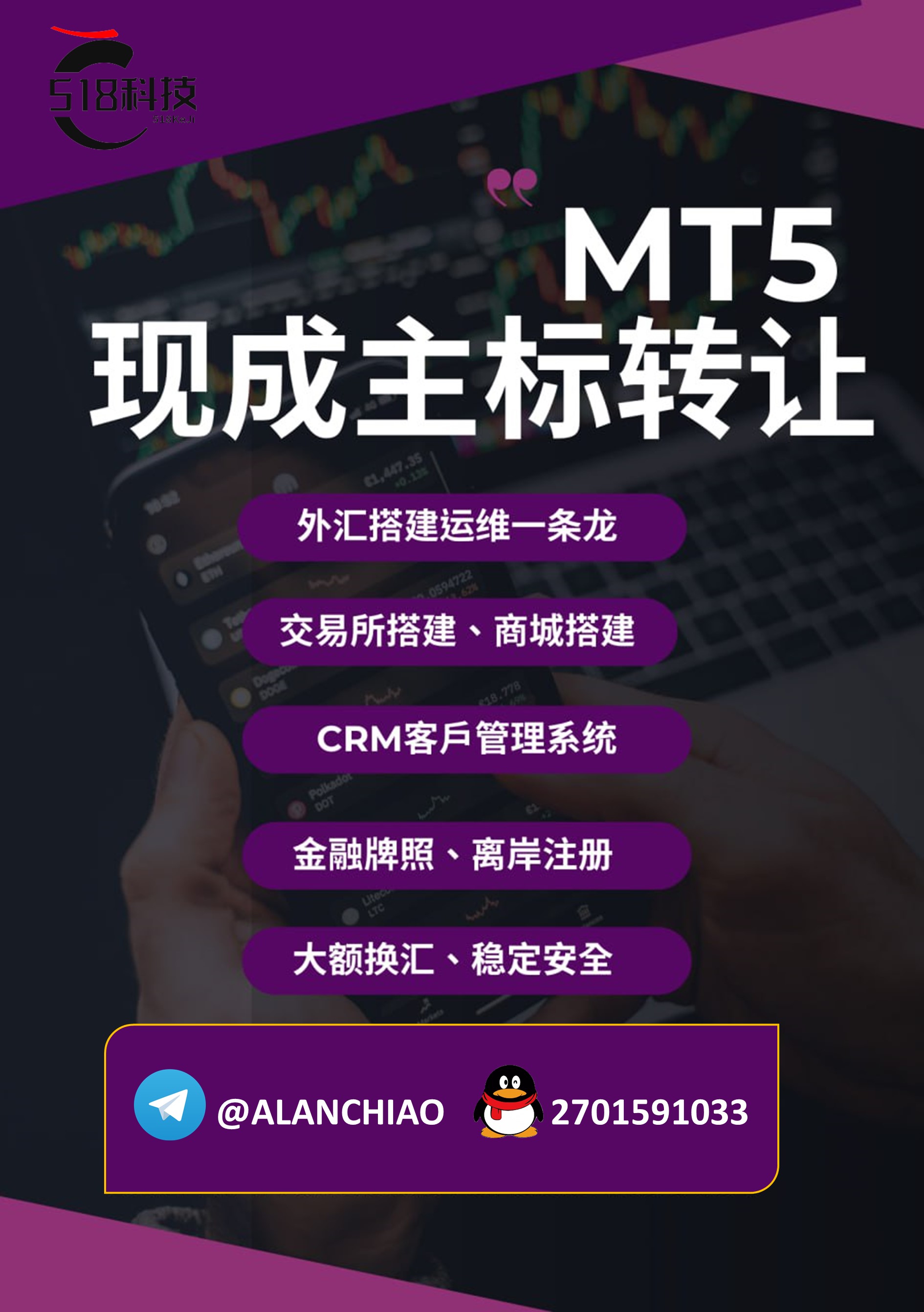 MT5主标释出，你有想法，我有办法。